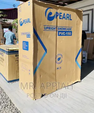 Purchase Affordable Pearl PVC 150 3 Doors Display Fridge.