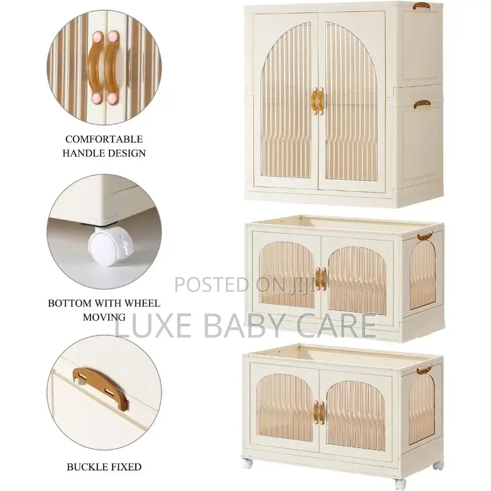 Foldable Plastic Closet, Portable Kids Closet.