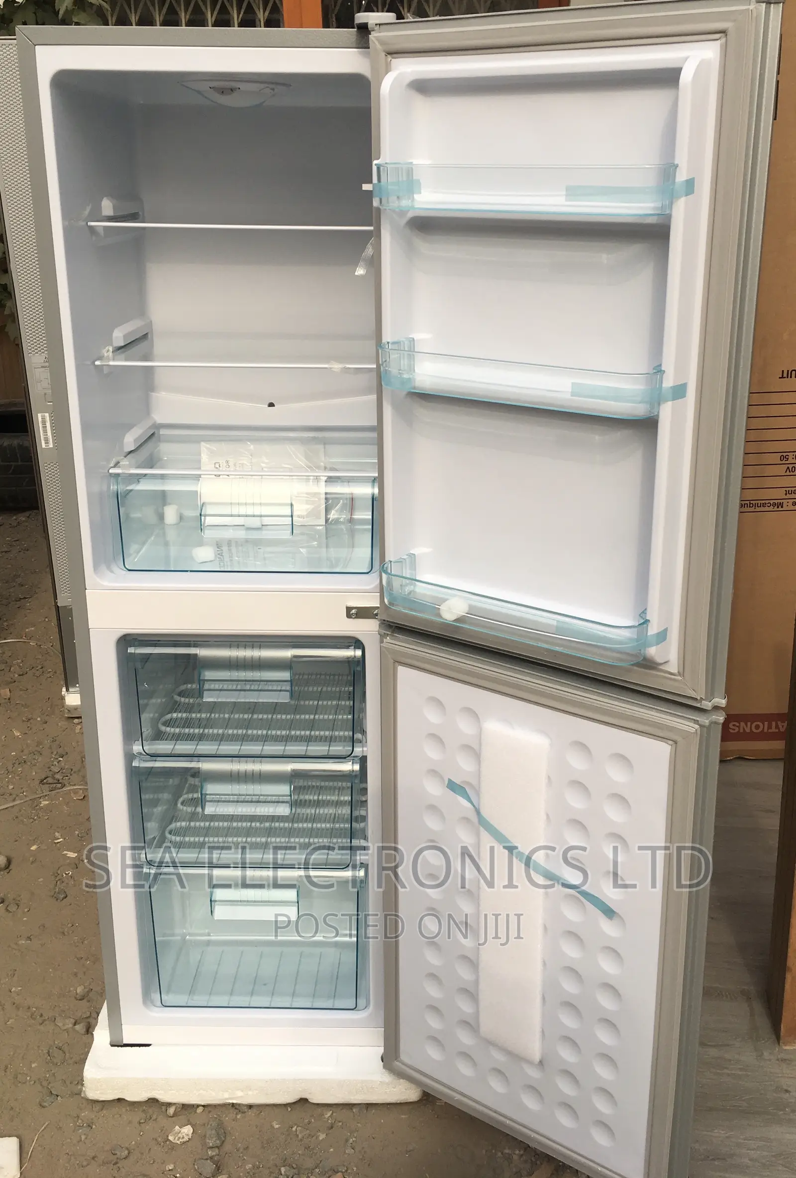 Genuine Nasco 158ltr Bottom Freezer Refrigerator