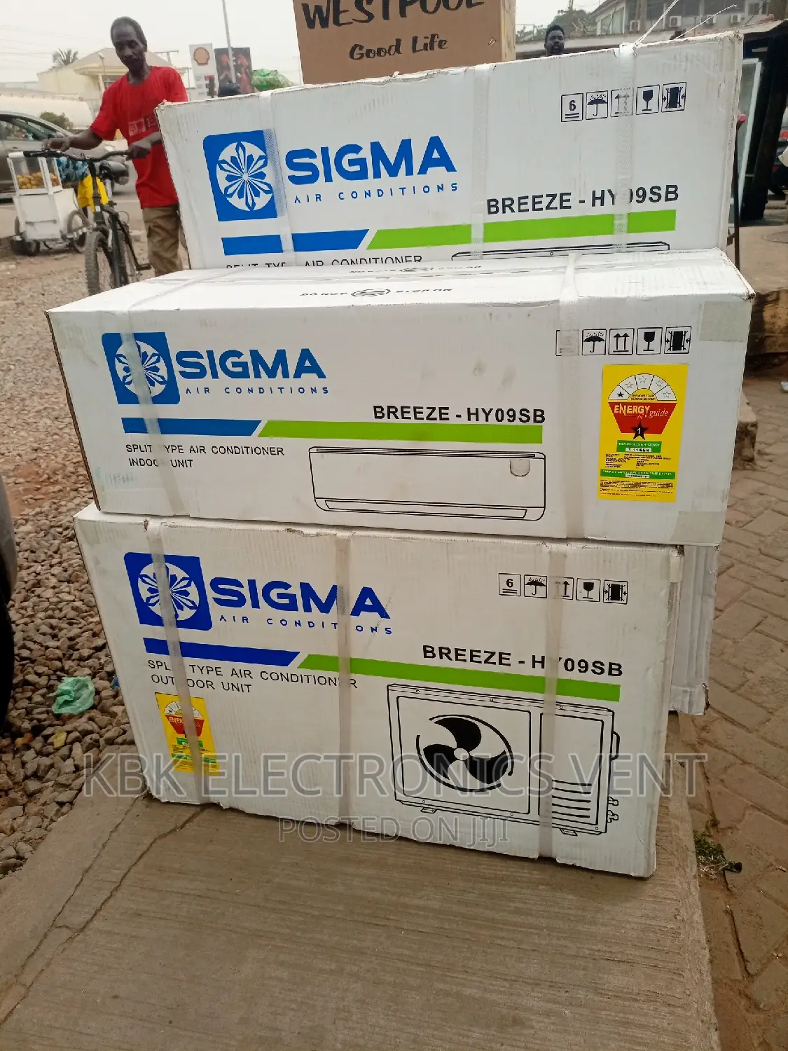 Sigma 1.0hp Split R410 Air Conditioner