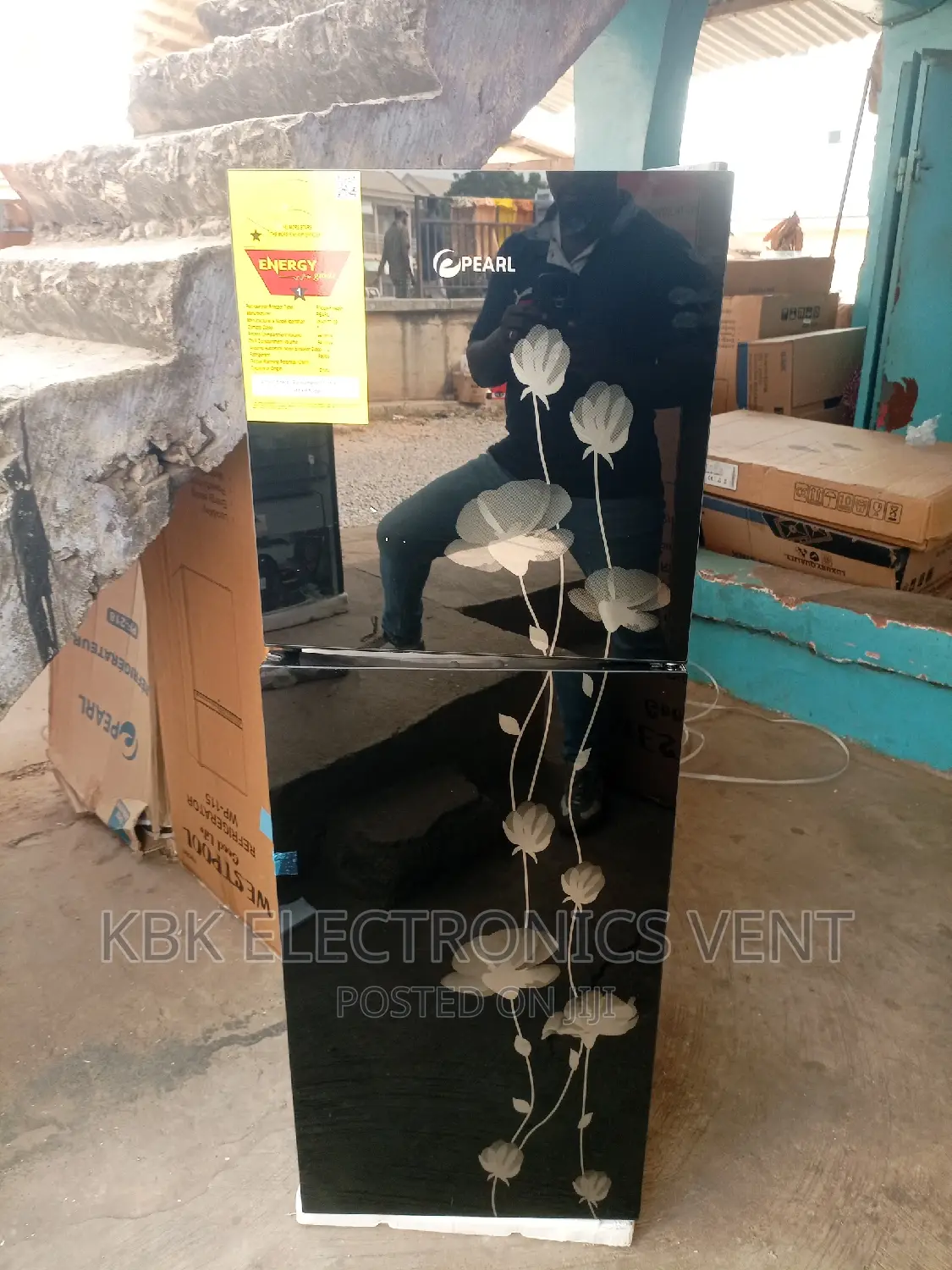 Pearl 138liters Double Door Refrigerator