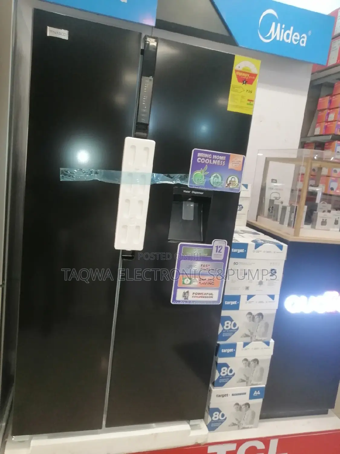 2 Doors Sided by Side Nasco Refrigerator