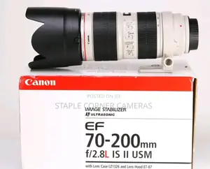 Canon Ef 70-200mm F/2.8L Is Ii Usm Zoom Lens New