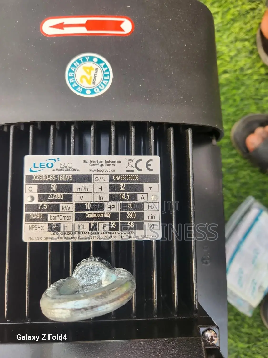 10 Hp Stainless Pump