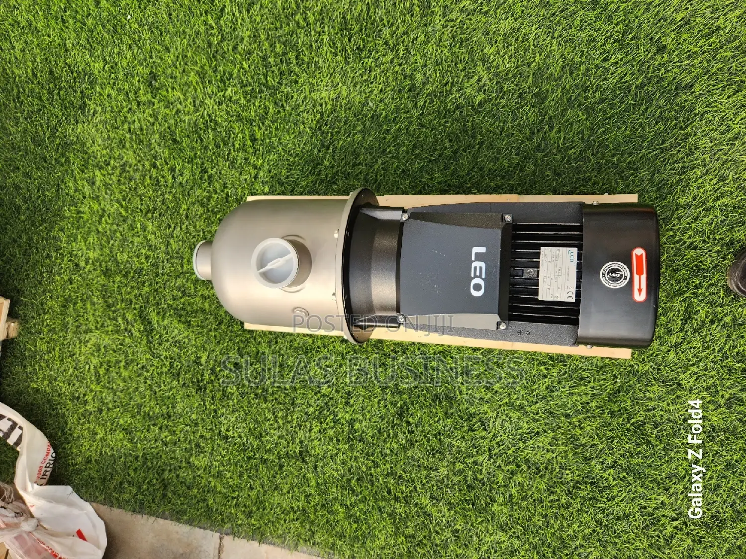 5.5 HP Leo Stainless Pump