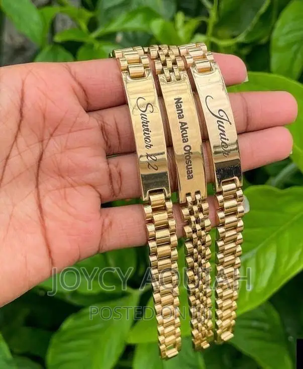 Customized Rolex and Stainless Bracelets for Your Loved Ones