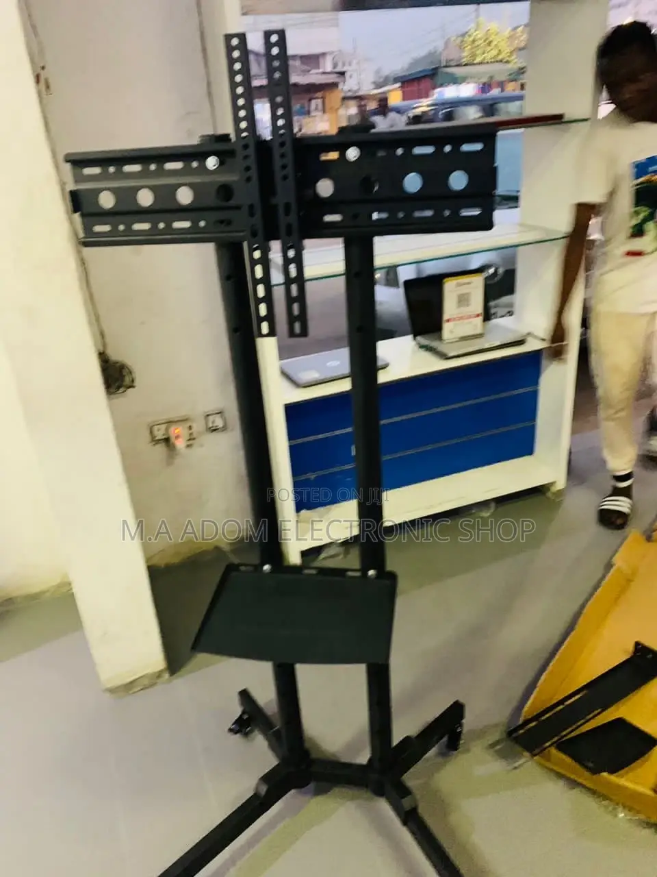 Purchase Authentic Moveable Tv Trolly for 32”-65 Inches.