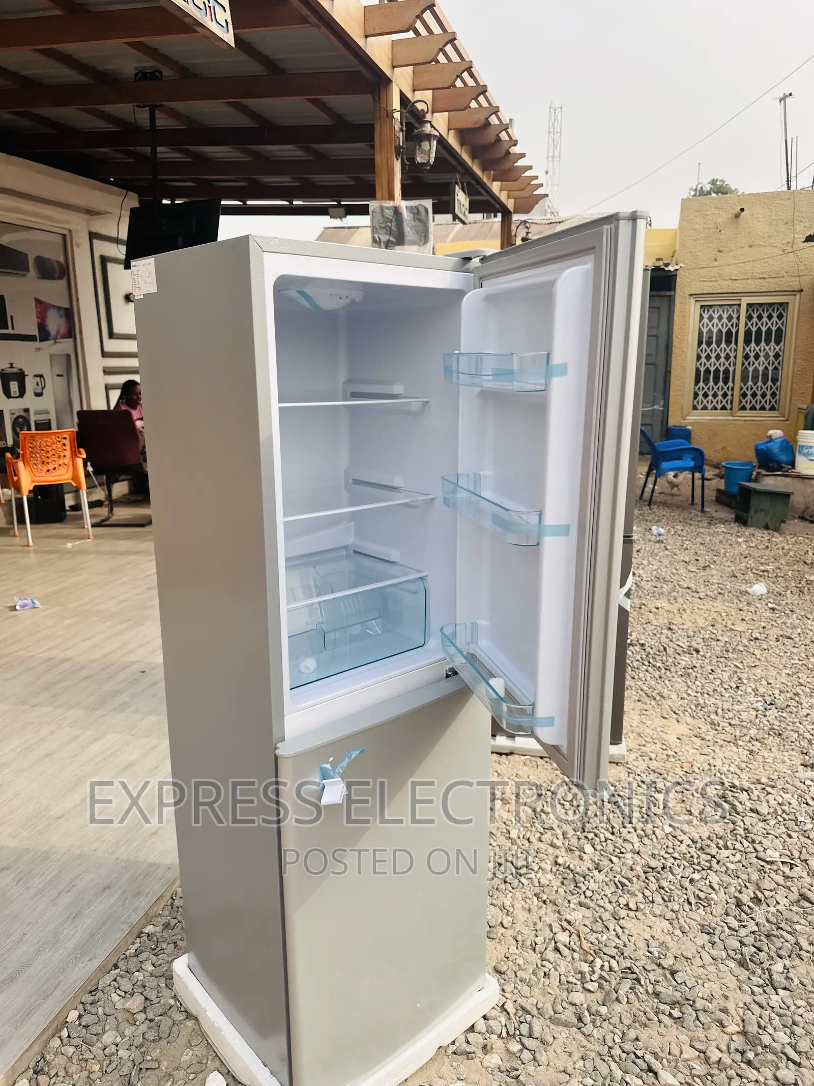 Nasd2-20fl Fridge Nasco Double Door Fridge Grey