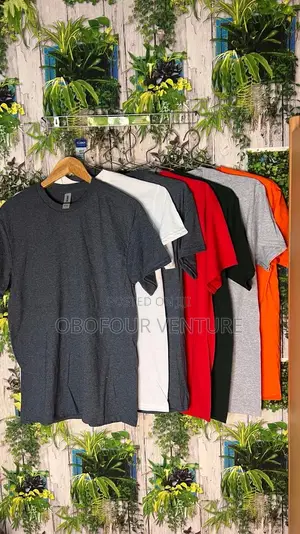 Unisex Plain T-Shirts From USA 