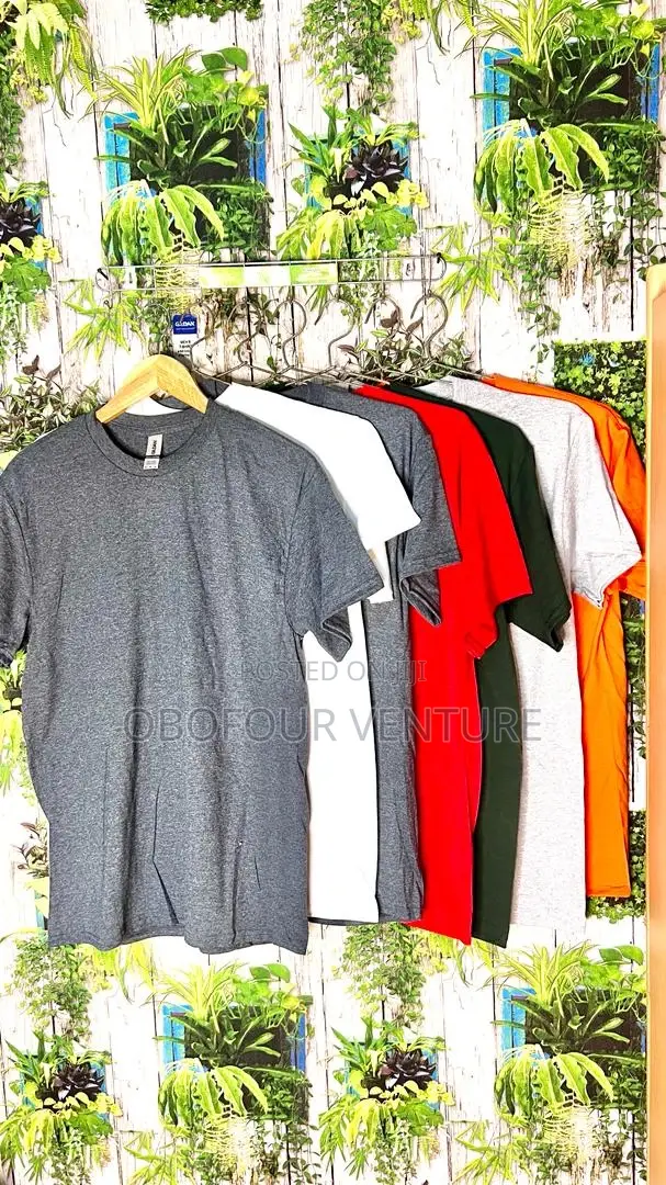 Unisex Plain T-Shirts From USA 