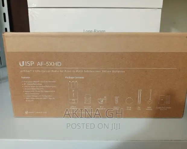 Ubiquiti Airfiber 5ghz Point-to-Point Gigabit Radio Af-5xhd 2
