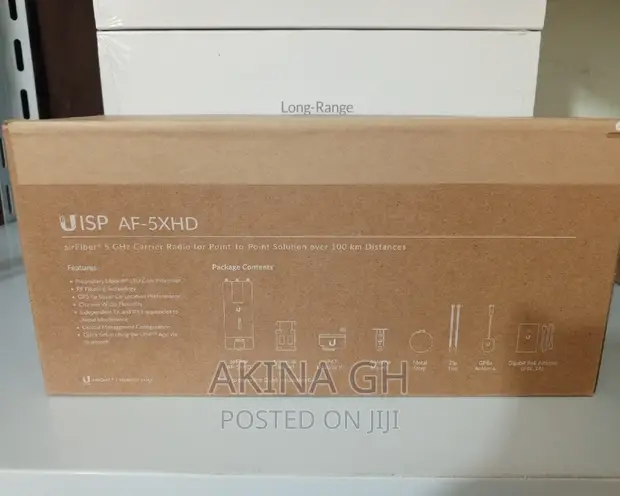 Ubiquiti Airfiber 5ghz Point-to-Point Gigabit Radio Af-5xhd 4
