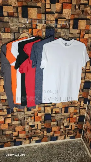 Quality Unisex Plain T-Shirt From USA
