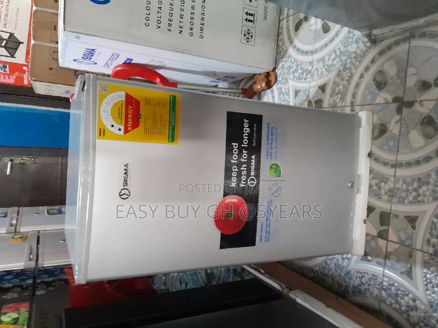 Refrigerator Fridge 1door Fridge Top Freezsigma Refrigerator