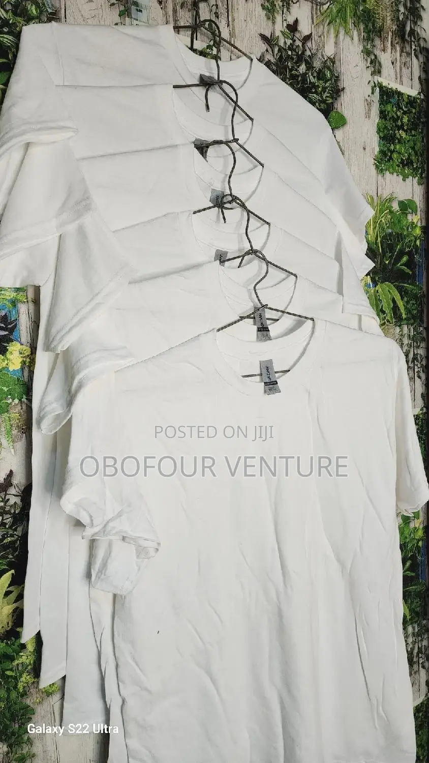 Unisex Plain T-Shirts From USA 