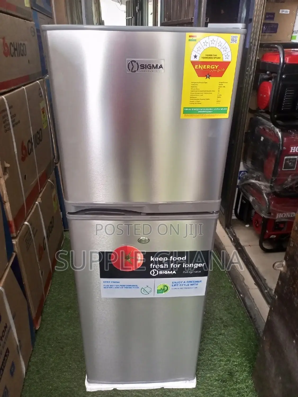 Affordable One Year Warranty Sigma Refrigerator