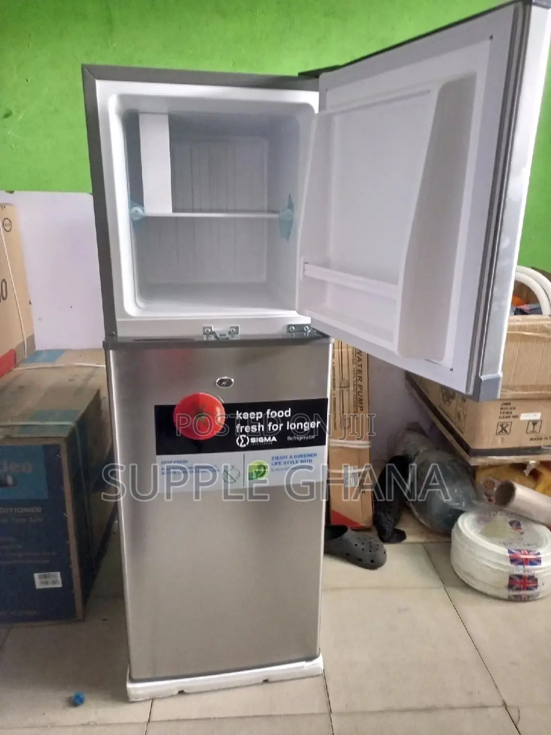 Brand New Sigma Refrigerator Fridge and Freezer Double Door.