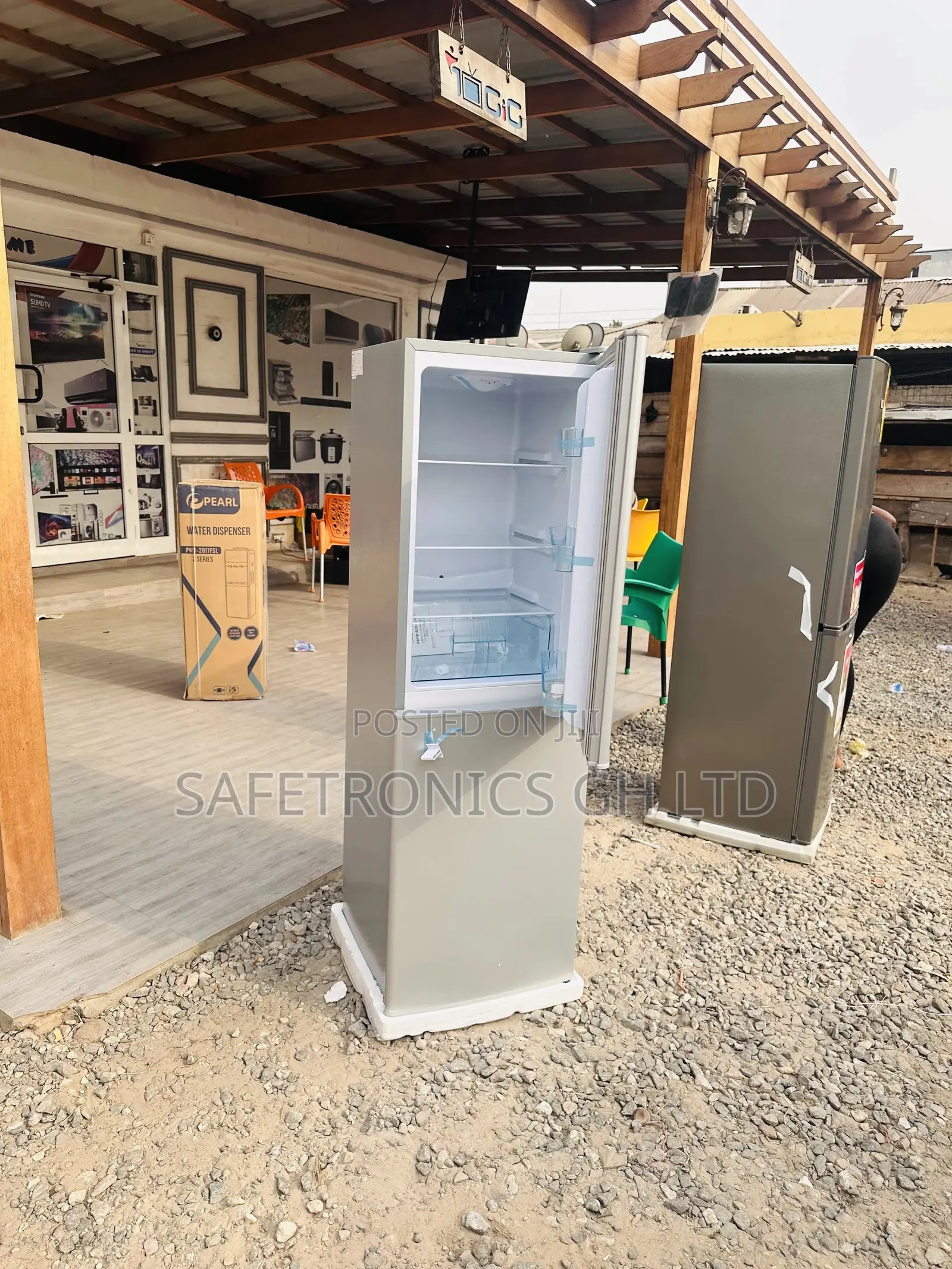 Nasco Doubledoor Nasd2-20fl Bottomfreezer Gray Fridge