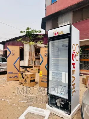 Fast Chilling Pearl PVC-424 Single Door Display Fridge.
