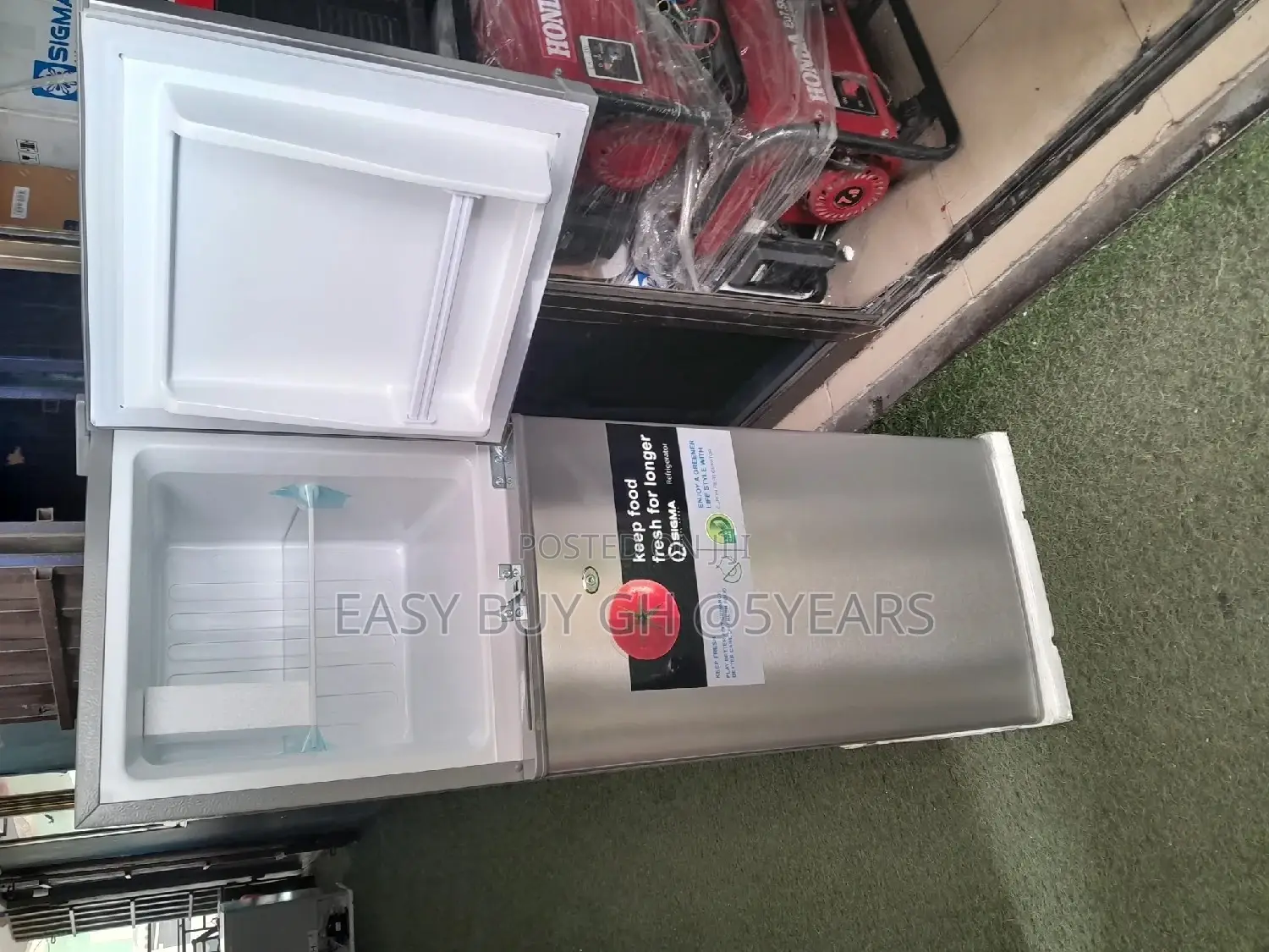 SIGMA Refrigerator Fridge 2door Fridge Top Freezer + Fridge