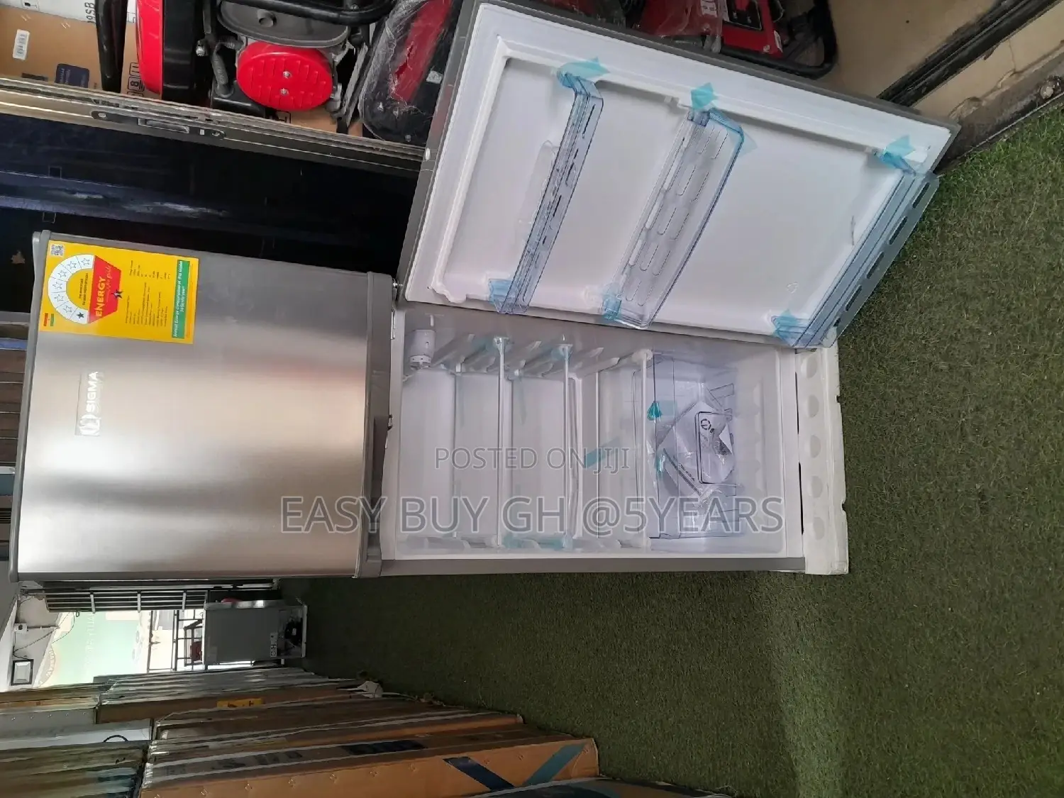 Refrigerator Fridge 2door 138L Fridge Top Freezer + Fridge
