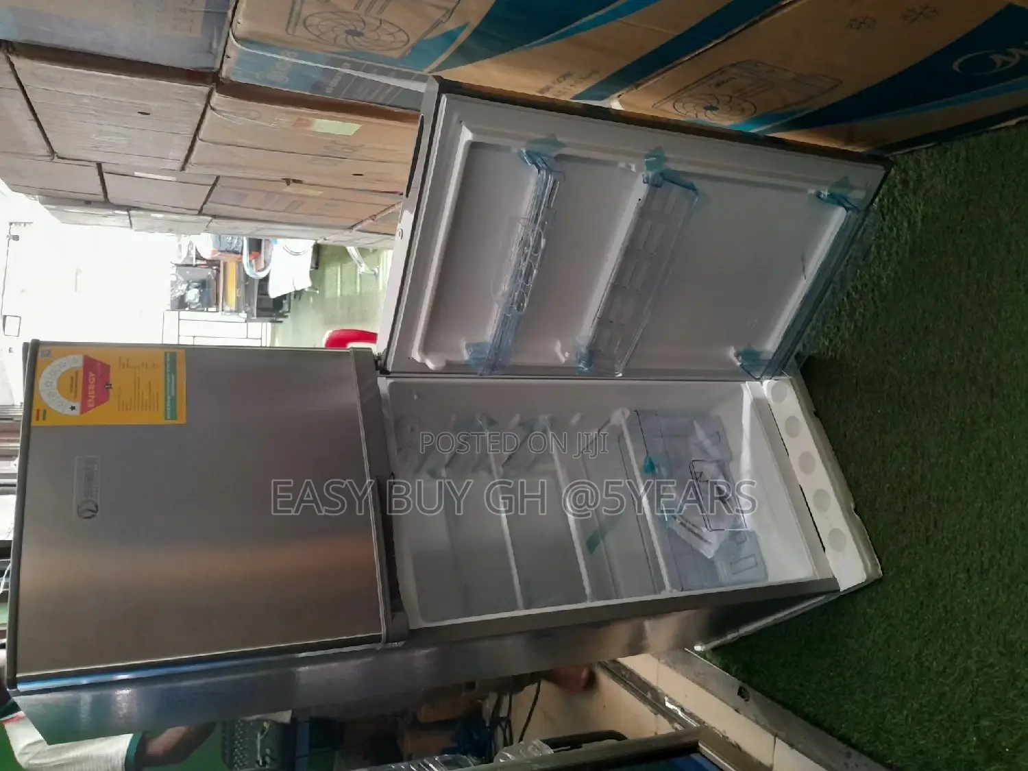 Refrigerator Fridge 2door 138L Fridge Top Freezer + Fridge