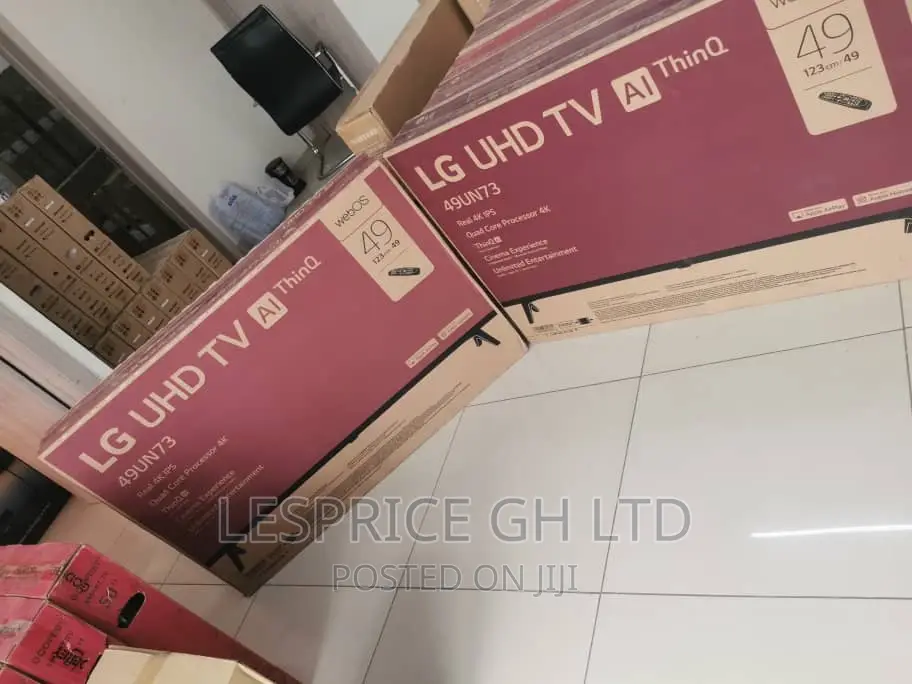 LG 49” AI Smart Android TV in Osu TV & DVD Equipment, Lesprice Ghana
