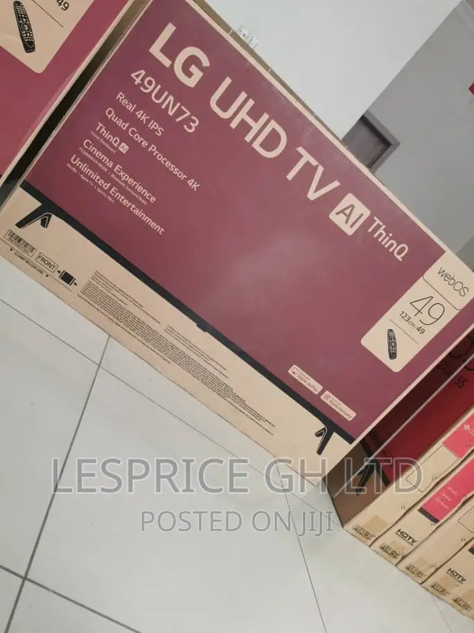 Active HDRTV LG 49” Smart Ai TV