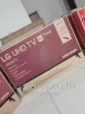 LG 49” Smart AI High Resolution TV