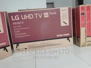 LG 49” Smart Ai TV Enjoy the Quality