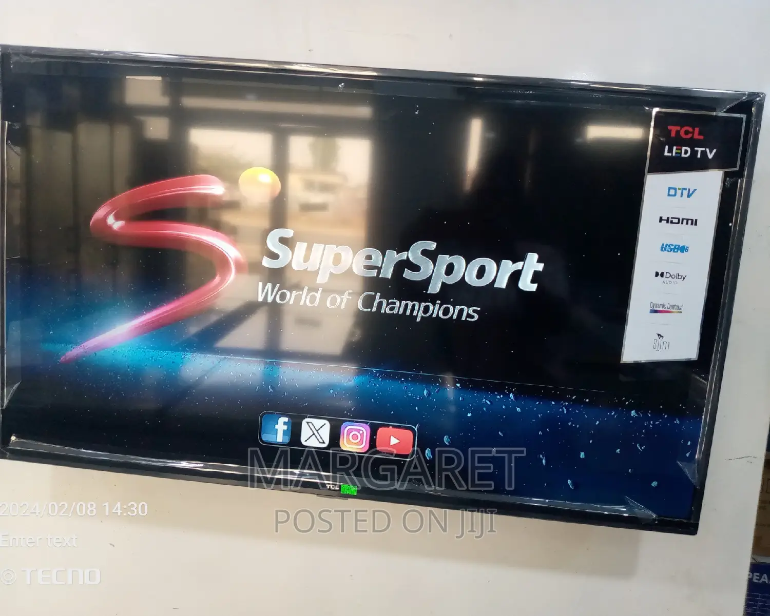 TCL 43 Inches TV