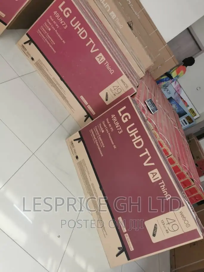 LG 49” Smart Ultra UHD Webos Tv