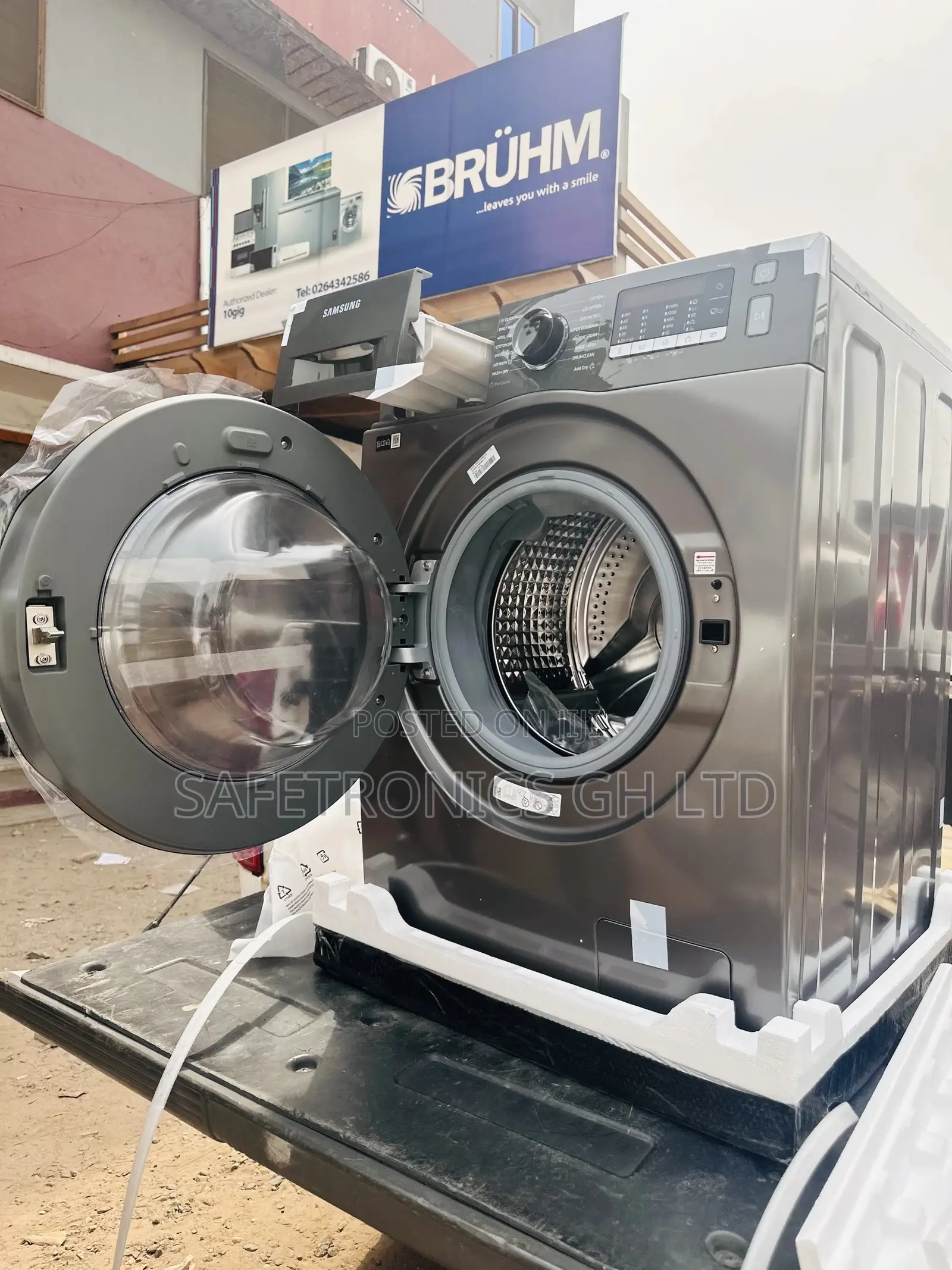 Frontload 8kg Samsung Washingmachine Fullyautomatic