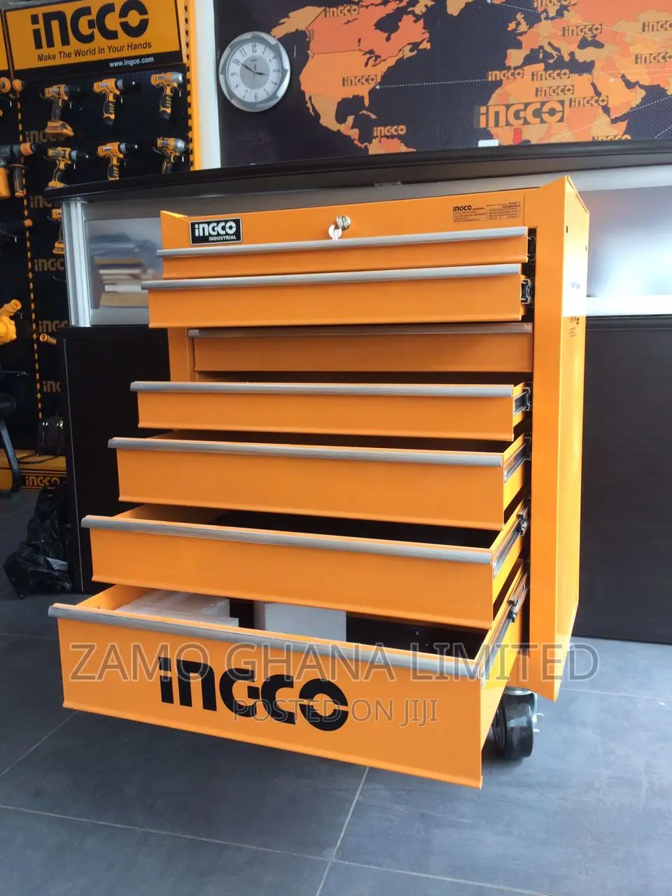 7 Drawers Roller Cabinet - Hdtc02071p