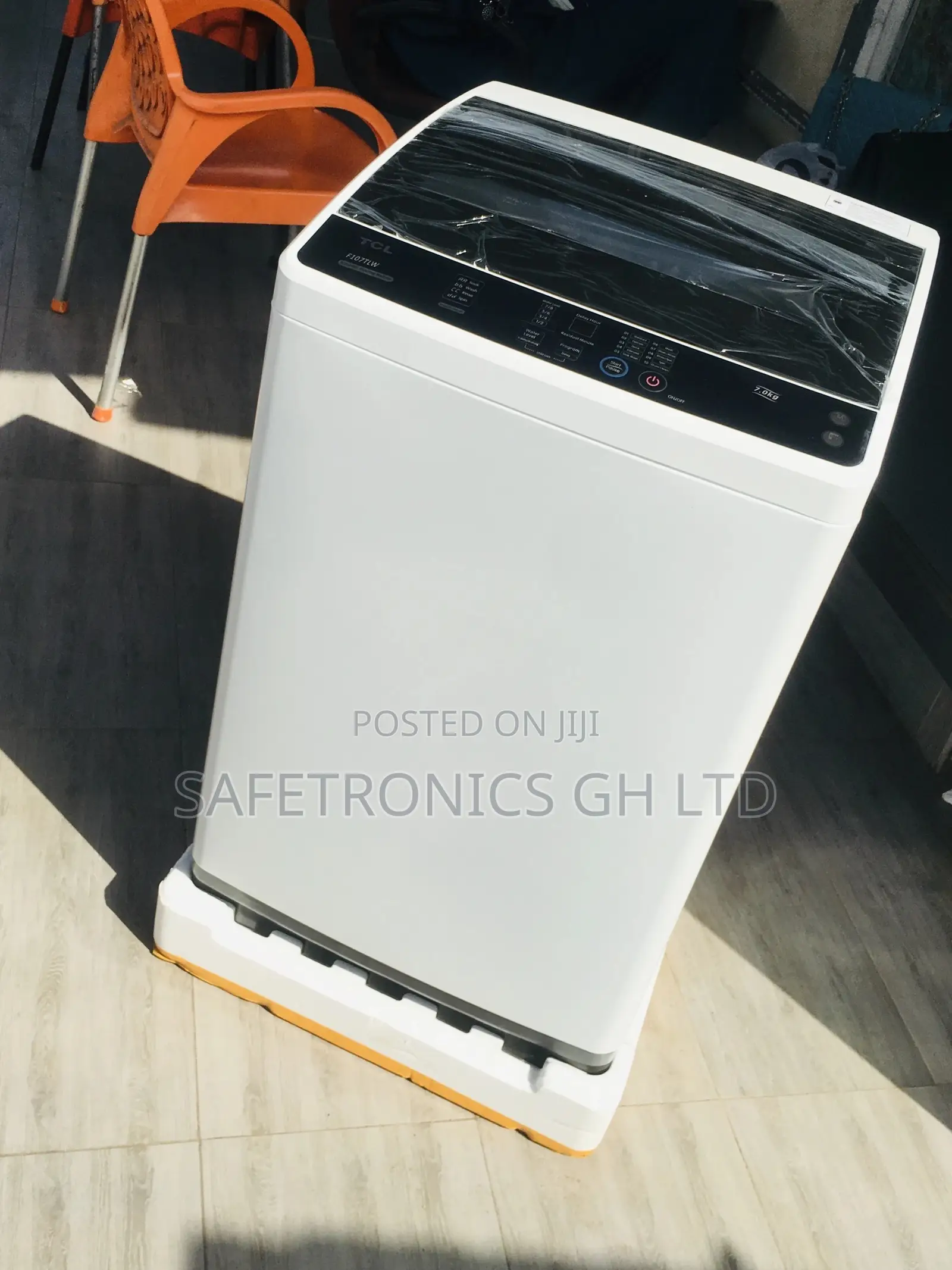 TCL 7kg Fullyautomatic Gray Topload Washingmachine