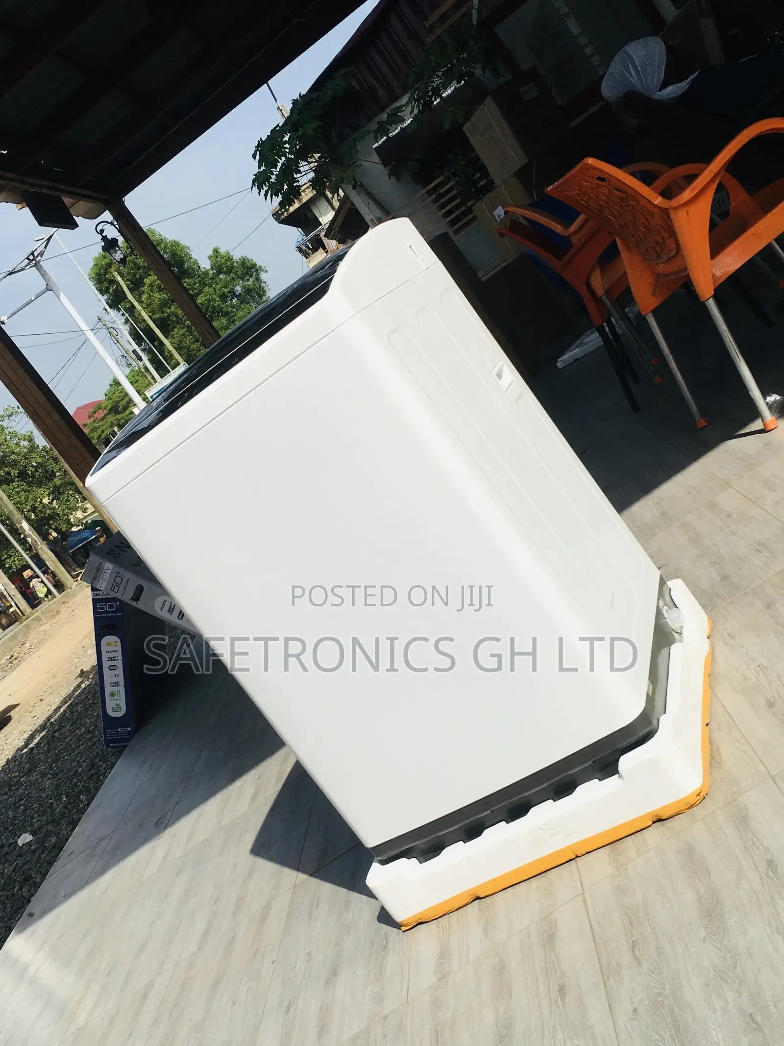 7kg Topload Fullyautomatic TCL Gray Durable Washingmachine