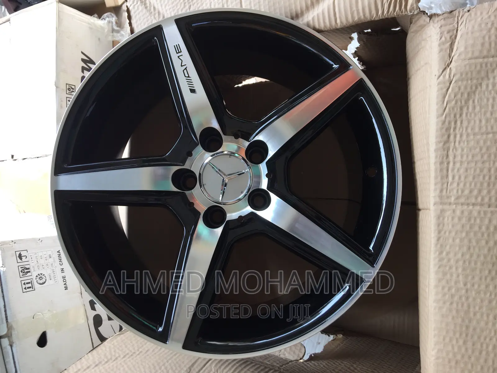 16-Inch Mercedes Benz Rim.