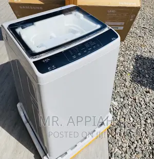 Energy Sufficient TCL 7kg Top Load Washing Machine.
