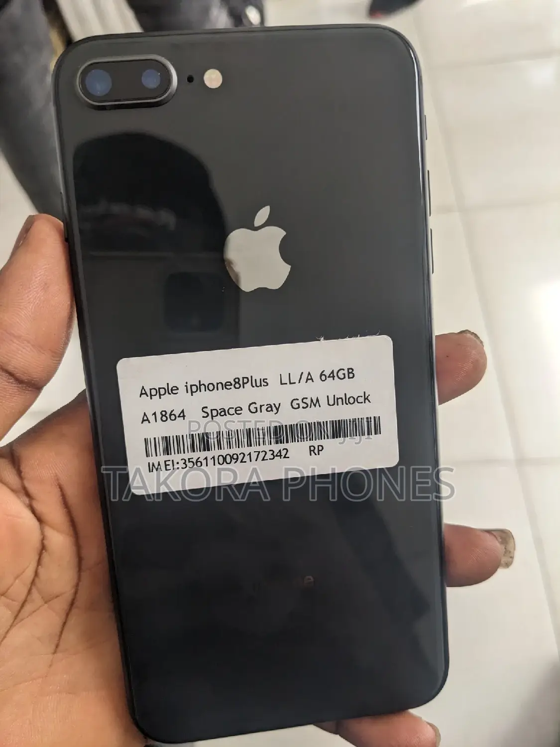 Apple iPhone 8 Plus 64 GB Black