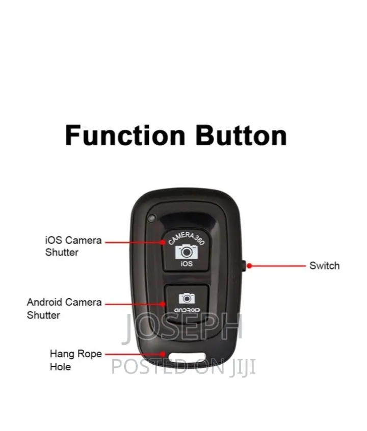 Bluetooth Remote Selfie Shutter
