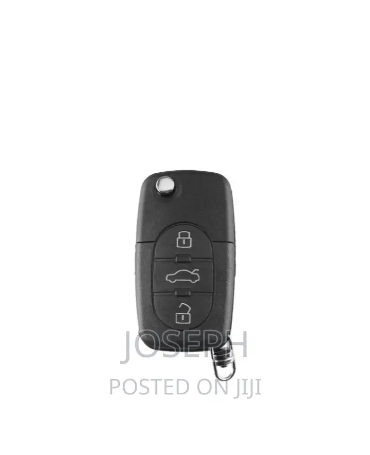 Audi Key Shell With Uncut Blade