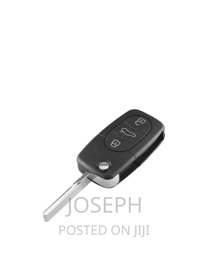 Audi Key Shell With Uncut Blade