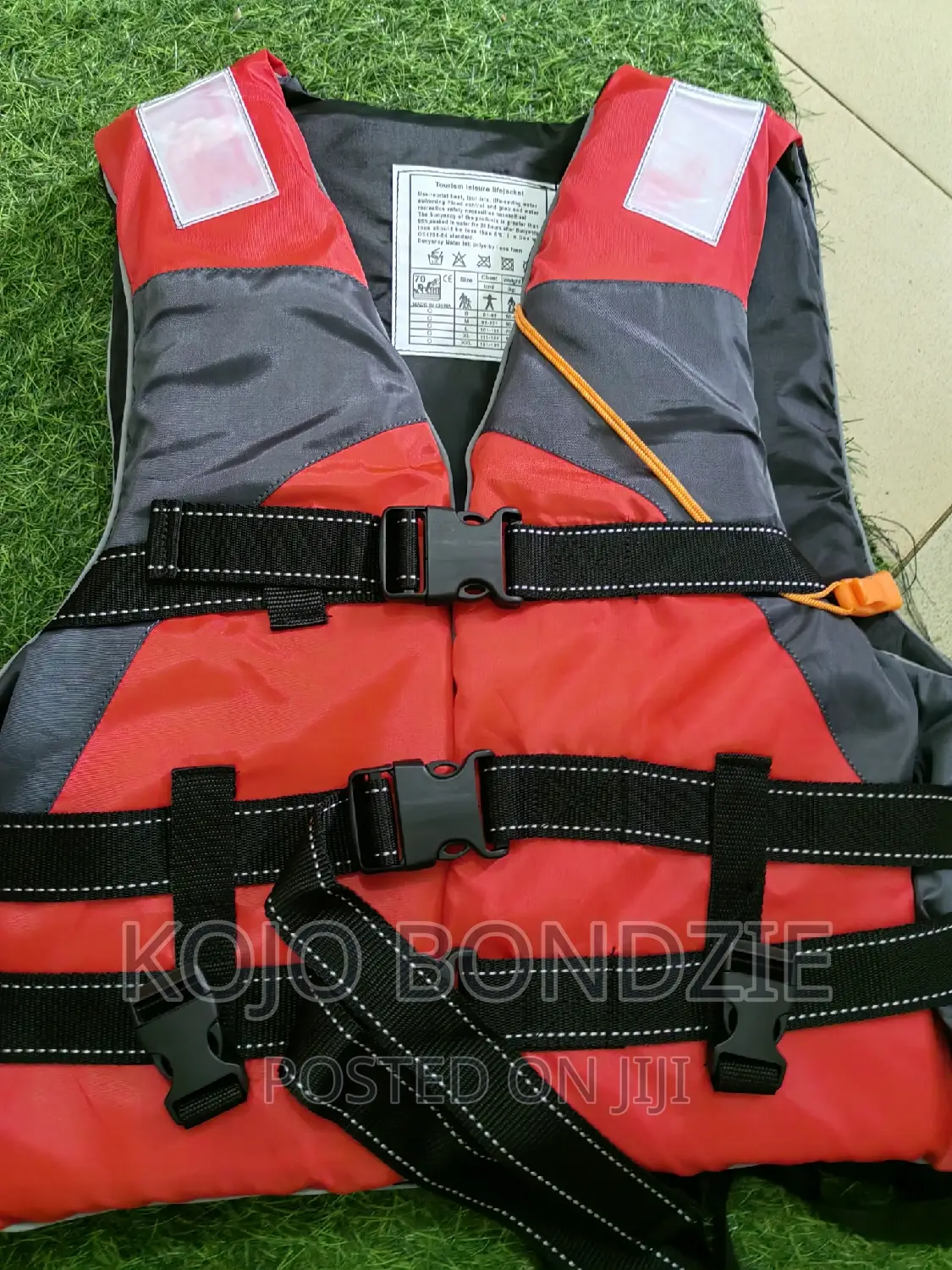 Life Jacket With Whistle