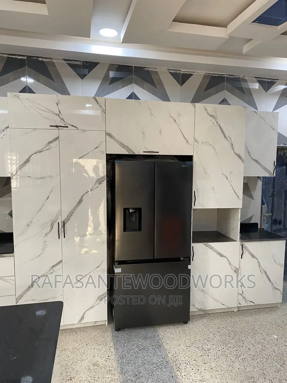 Raf Kitchen Cabinet With MDF and Laminated Plywood