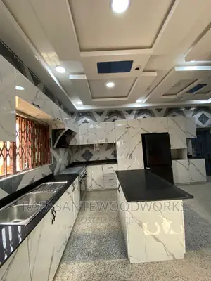 Raf Kitchen Cabinet With MDF and Laminated Plywood