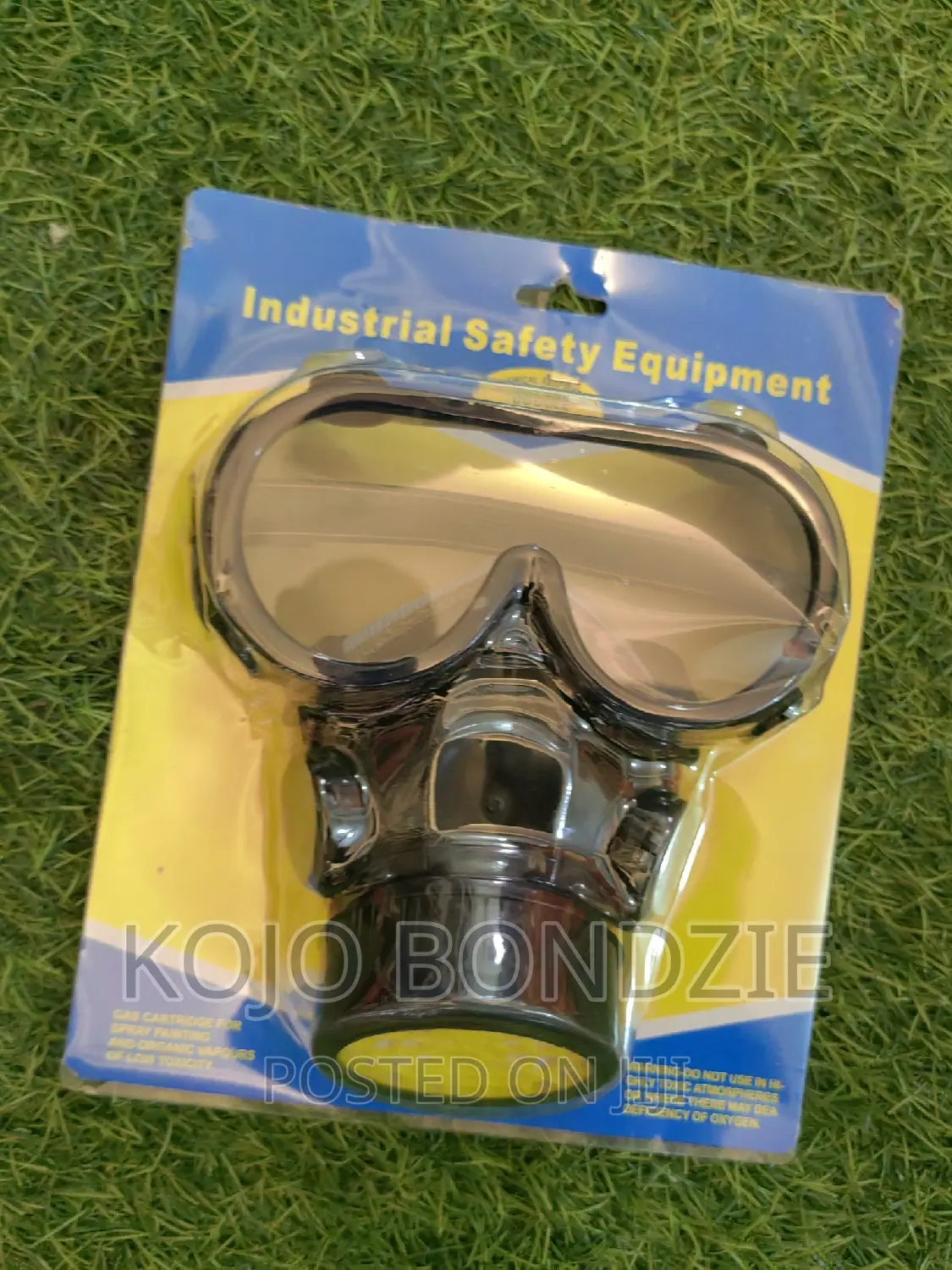 Industrial Gas Mask And Goggle