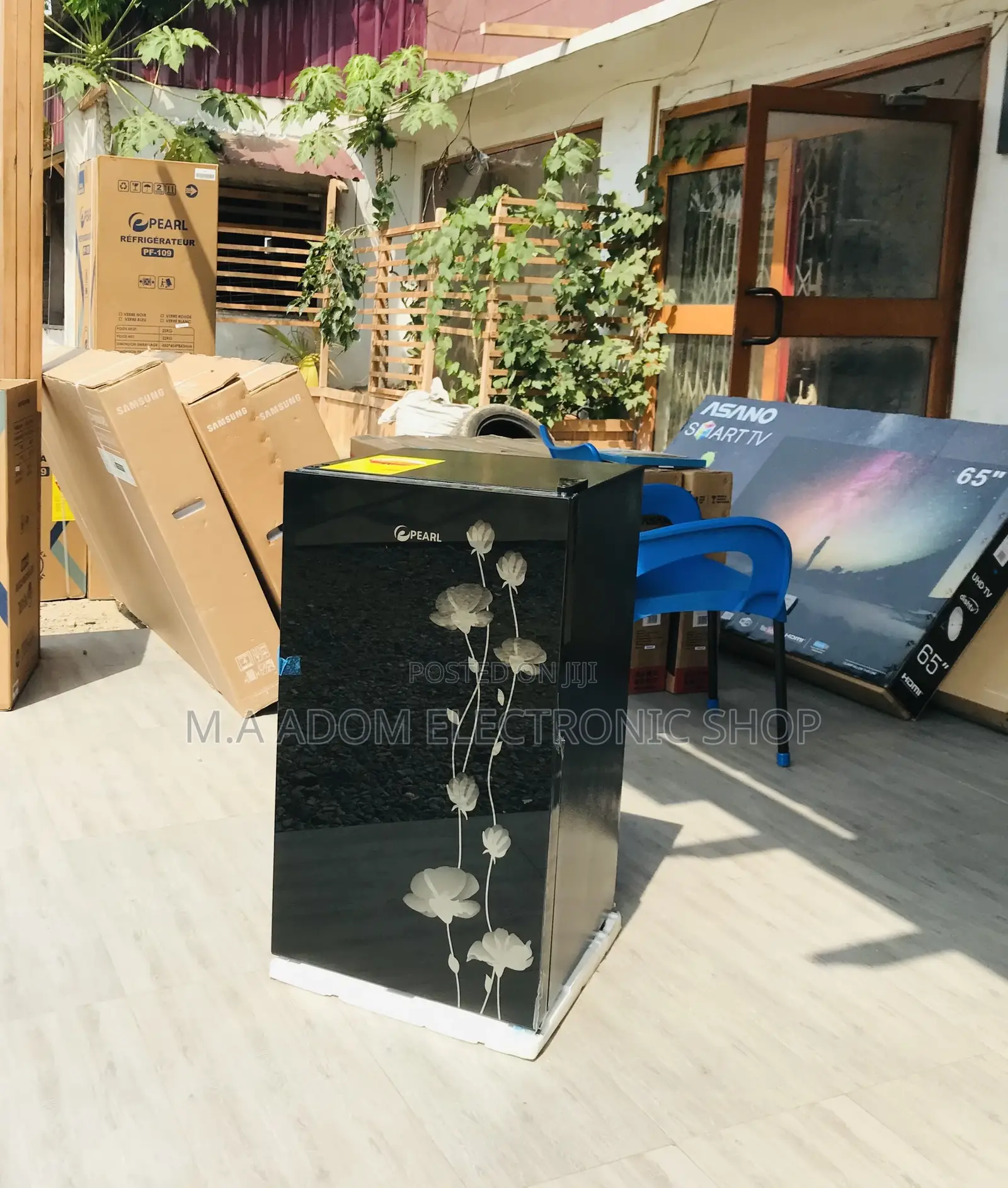 Extremely Cooling Pearl PF-109 Single Door Fridge(Black).