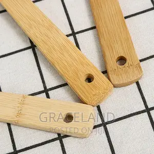 Original 5pcs Set of Bamboo Shovel Spoon Kitchen Utensils