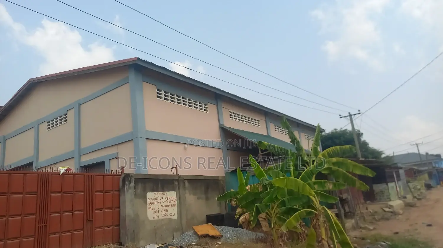 A Warehouse in Kasoa Near Kalabule Just by the Main Road