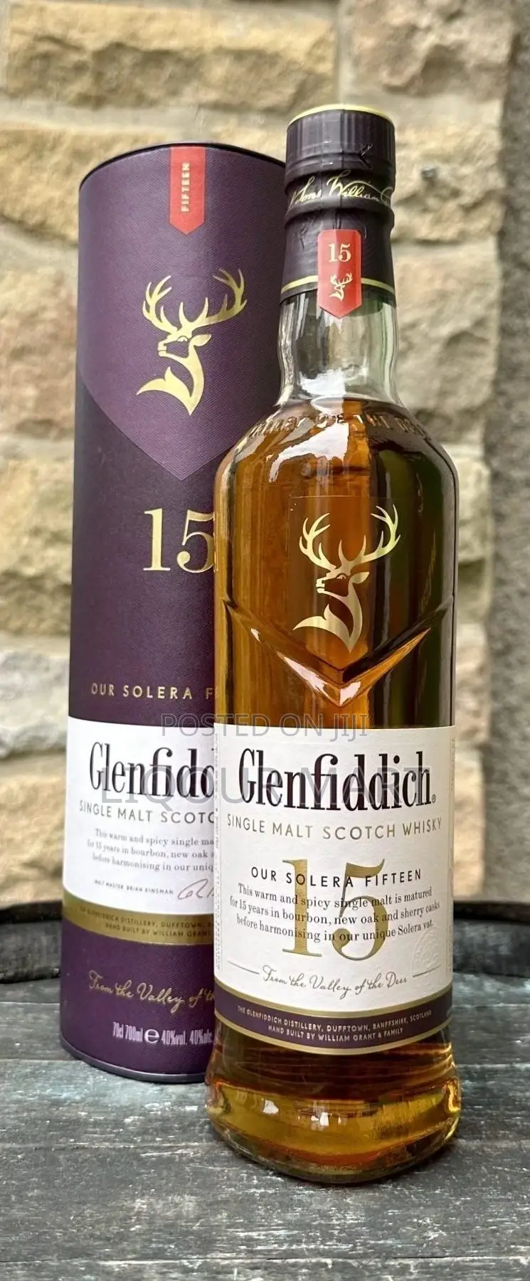 Glenfiddich 15 Years Old Single Malt Scotch Whisky 70cl